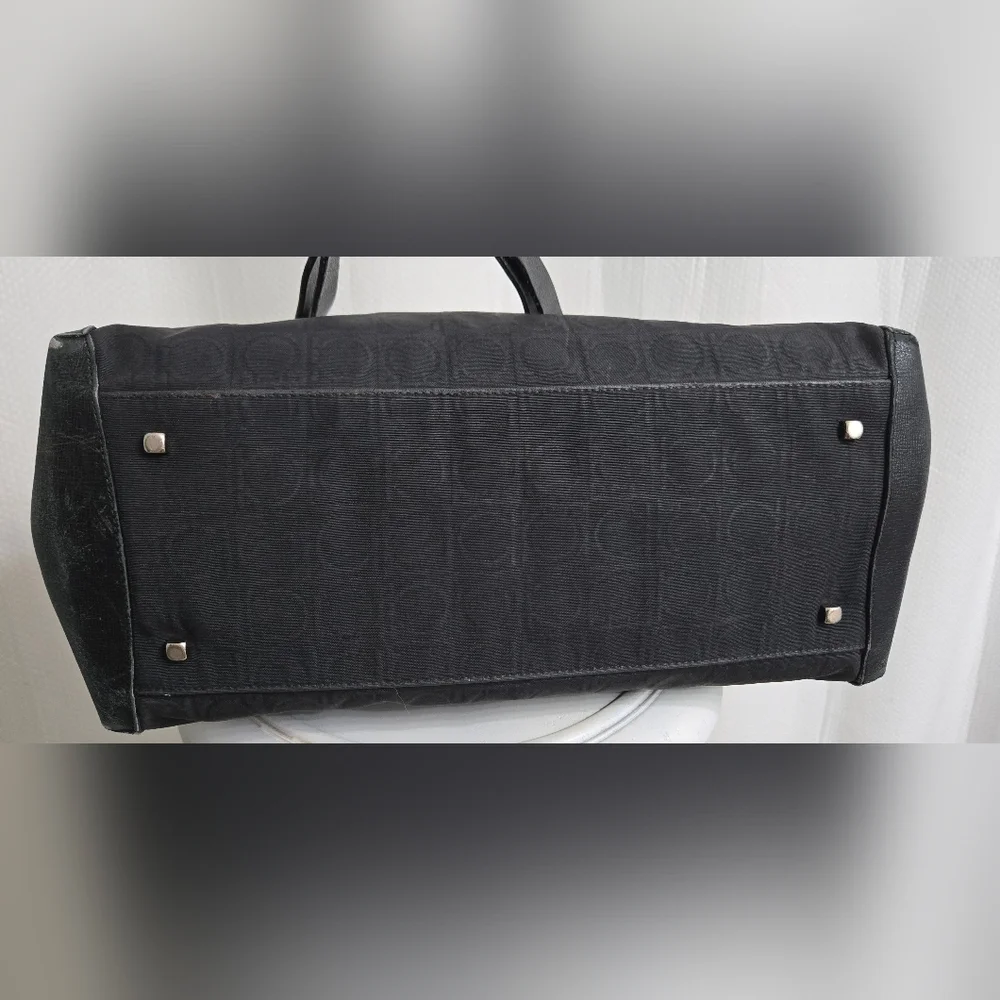 EUC Vintage Salvador Ferragamo Signature Tote Bag
